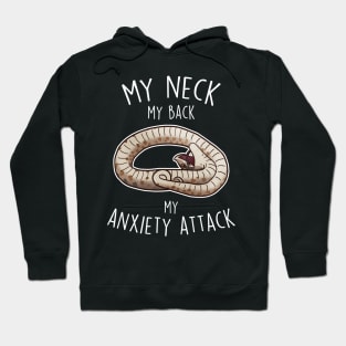 Hognose Snake My Neck My Back Hoodie